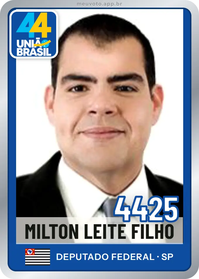 Carta de Milton Leite Filho, número 4425, União