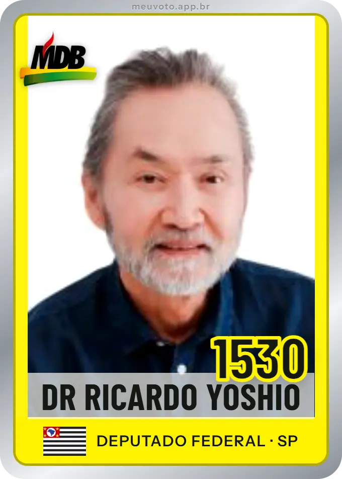 Carta de Dr Ricardo Yoshio, número 1530, MDB