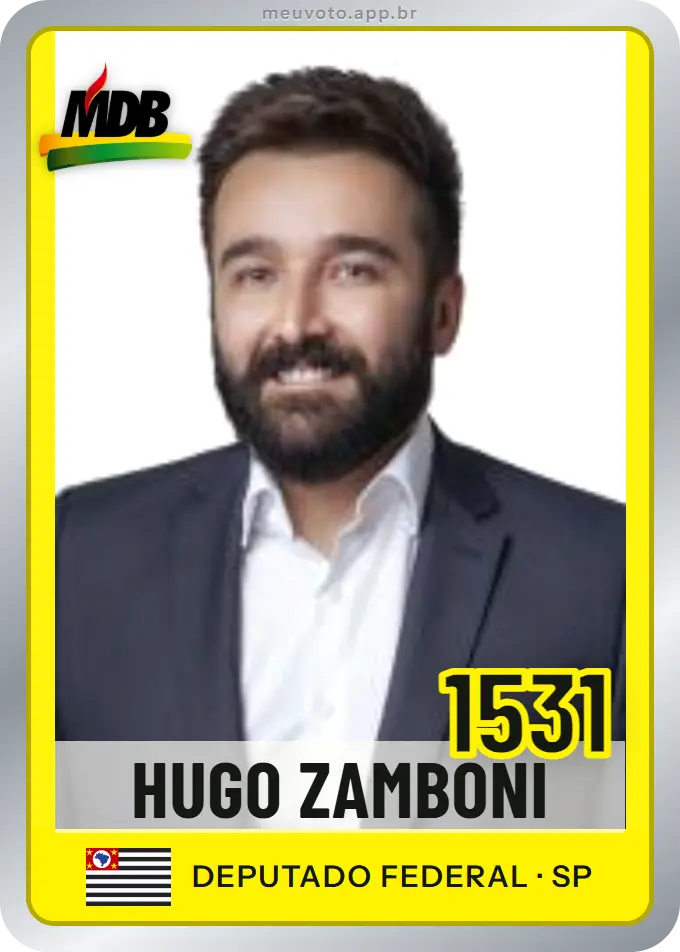 Carta de Hugo Zamboni, número 1531, MDB