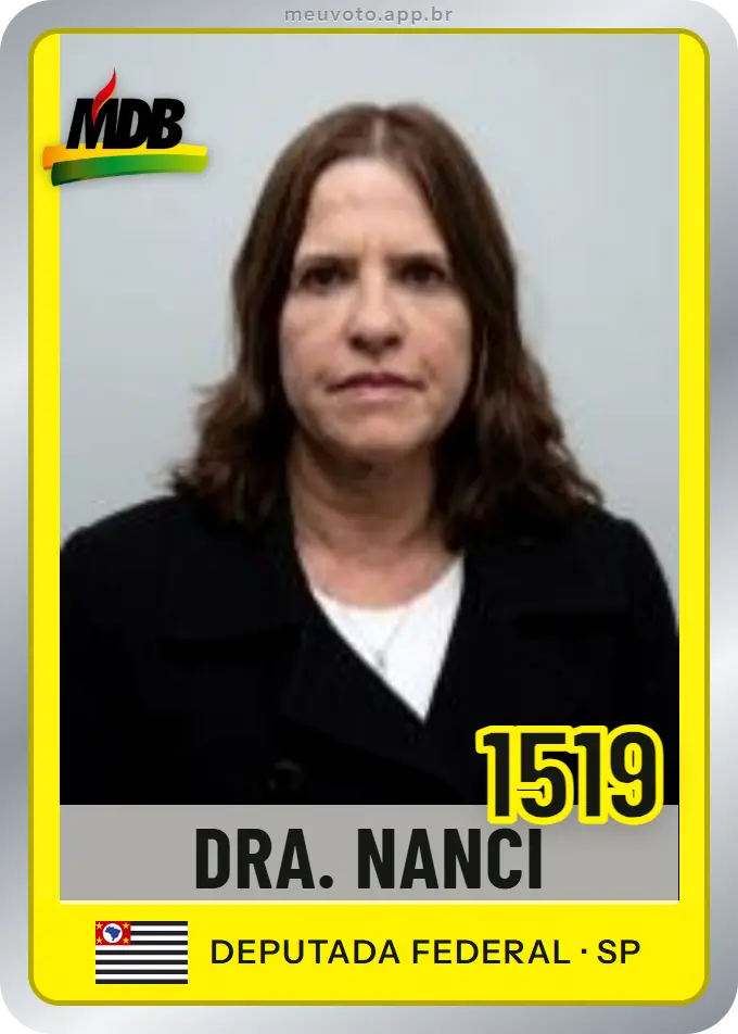Carta de Dra. Nanci, número 1519, MDB