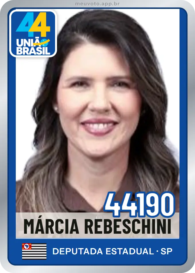 Carta de Márcia Rebeschini, número 44190, União