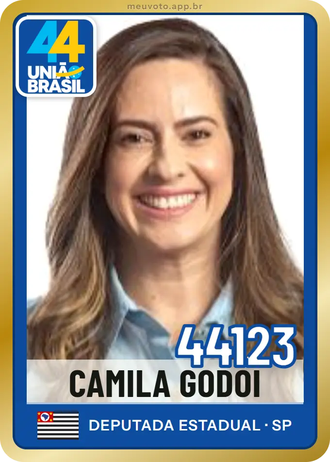 Carta de Camila Godoi, número 44123, União