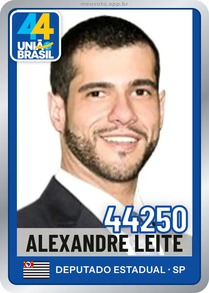 Carta de Alexandre Leite, número 44250, União