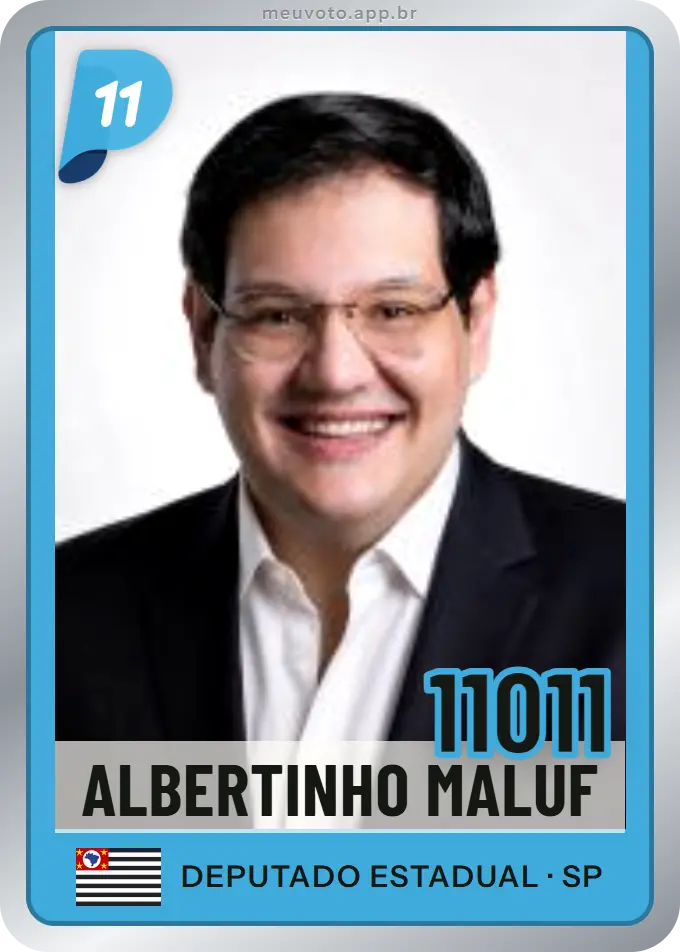 Carta de Albertinho Maluf, número 11011, PP