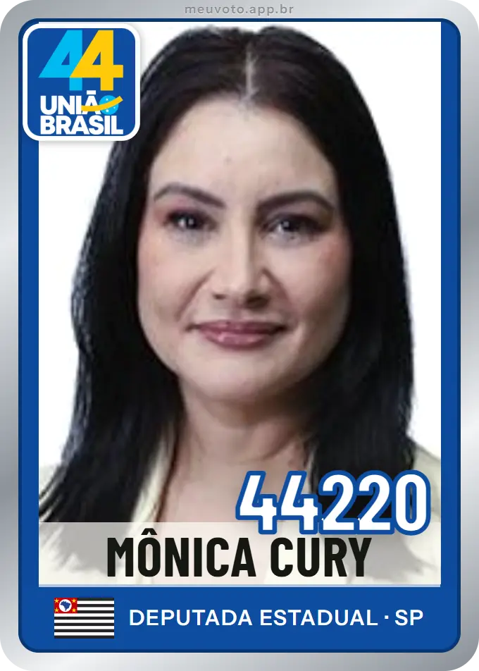 Carta de Mônica Cury, número 44220, União
