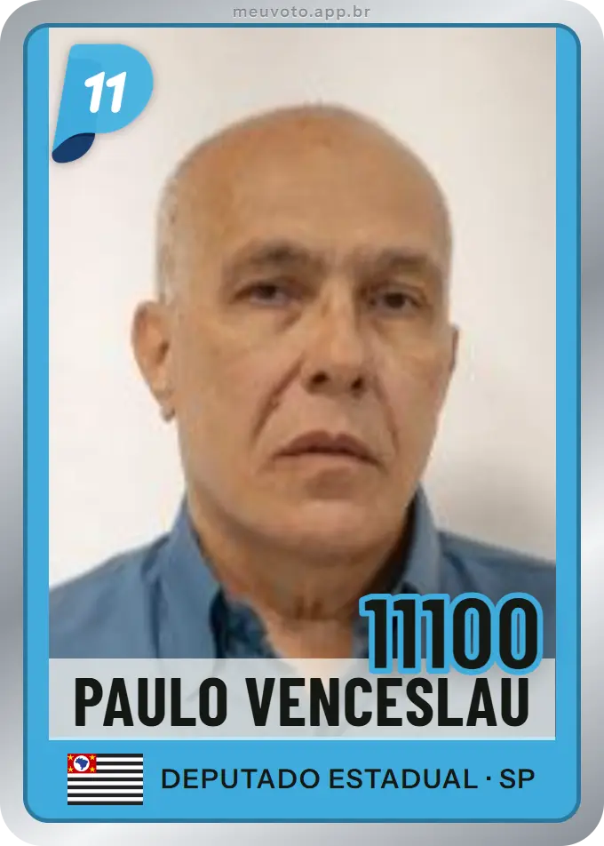 Carta de Paulo Venceslau, número 11100, PP