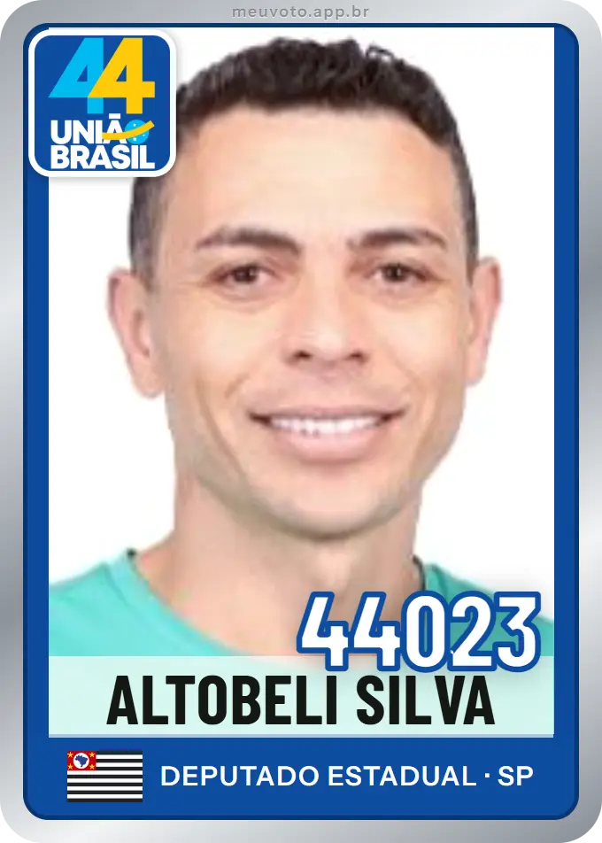 Carta de Altobeli Silva, número 44023, União