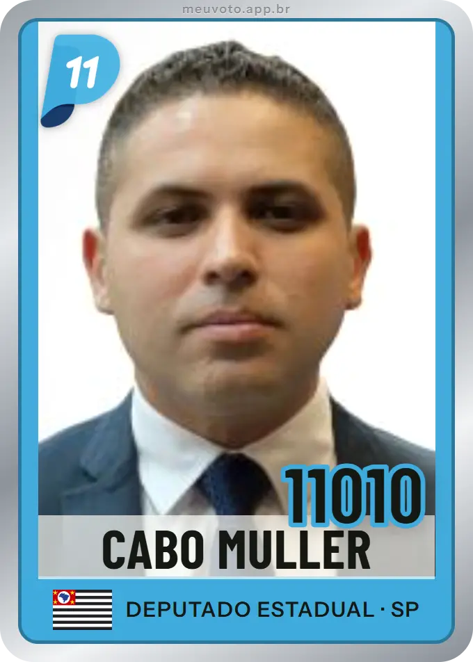 Carta de Cabo Muller, número 11010, PP