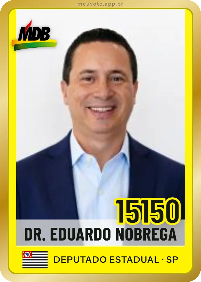 Carta de Dr. Eduardo Nobrega, número 15150, MDB