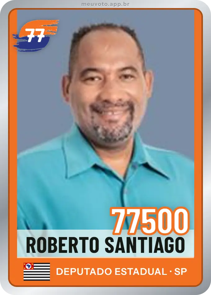 Carta de Roberto Santiago, número 77500, Solidariedade