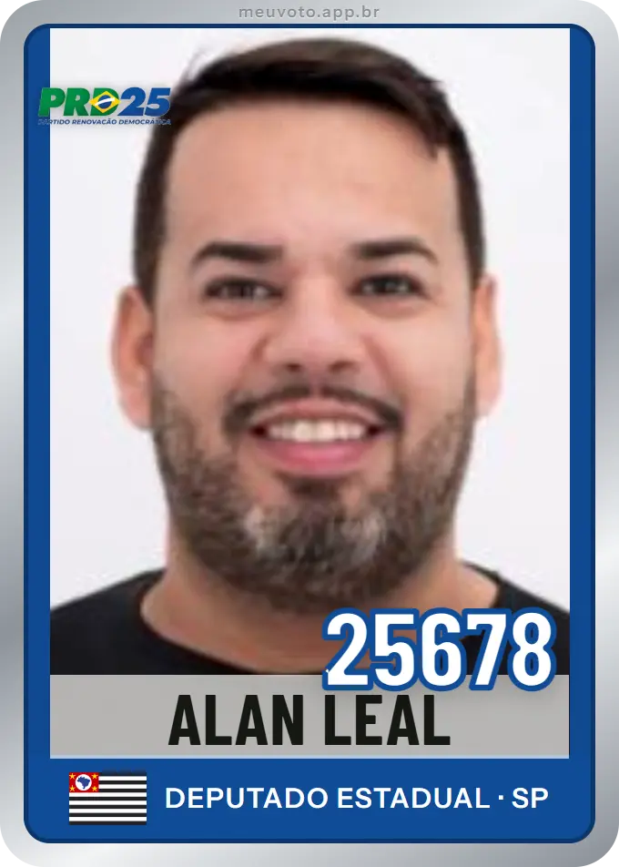 Carta de Alan Leal, número 25678, PRD