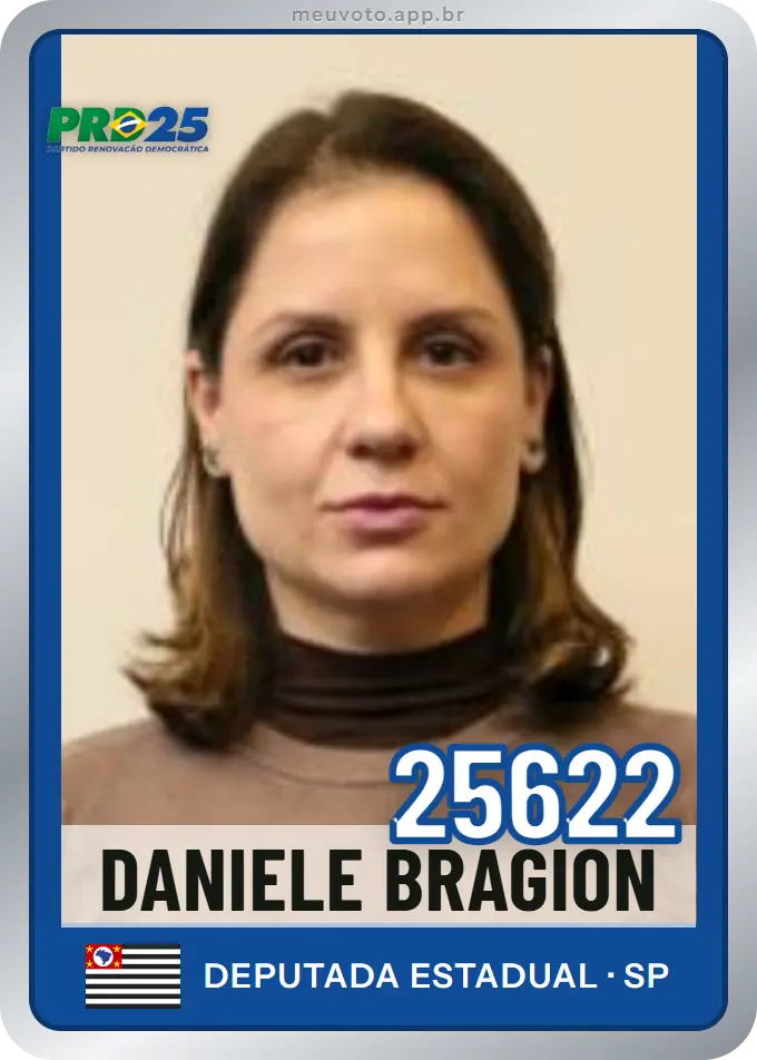Carta de Daniele Bragion, número 25622, PRD