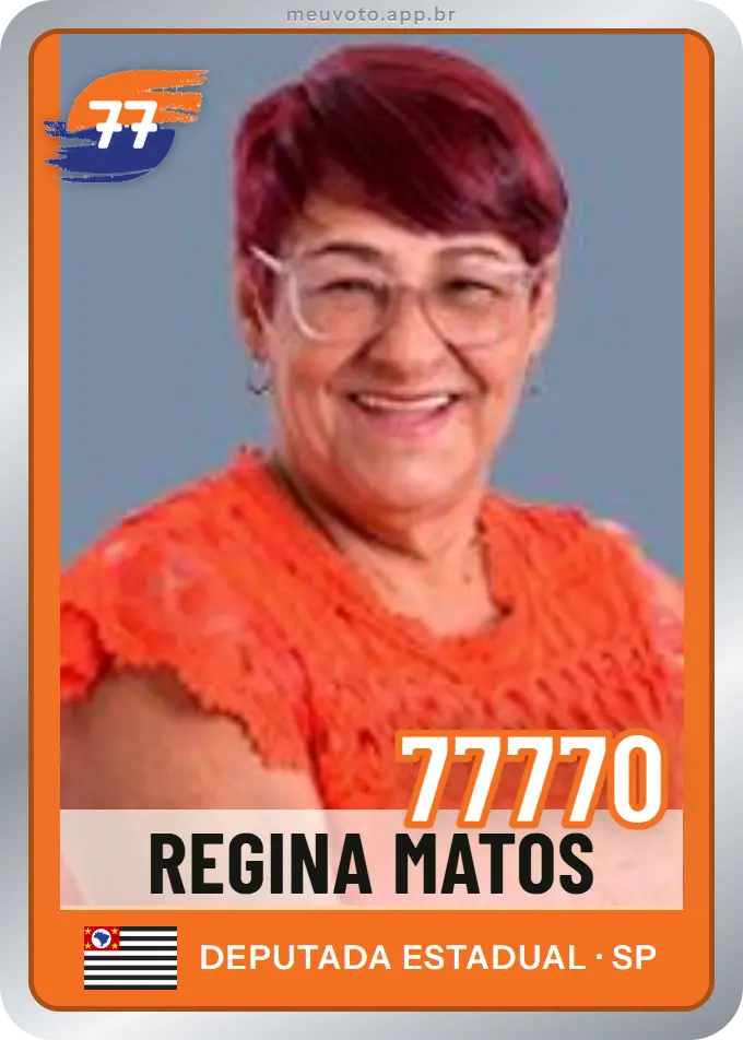 Carta de Regina Matos, número 77770, Solidariedade