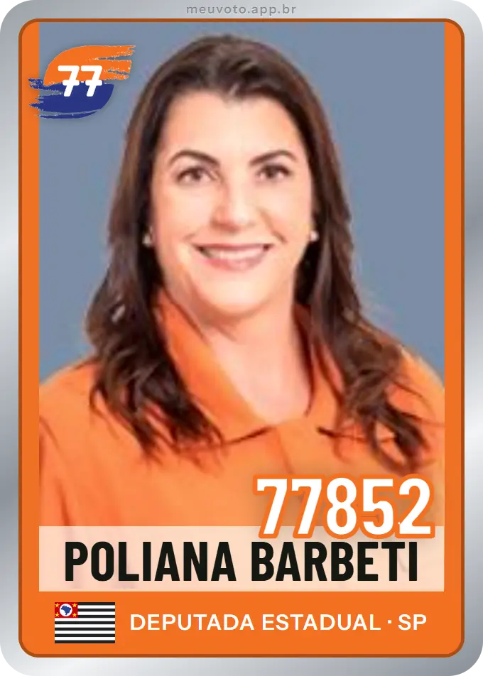 Carta de Poliana Barbeti, número 77852, Solidariedade