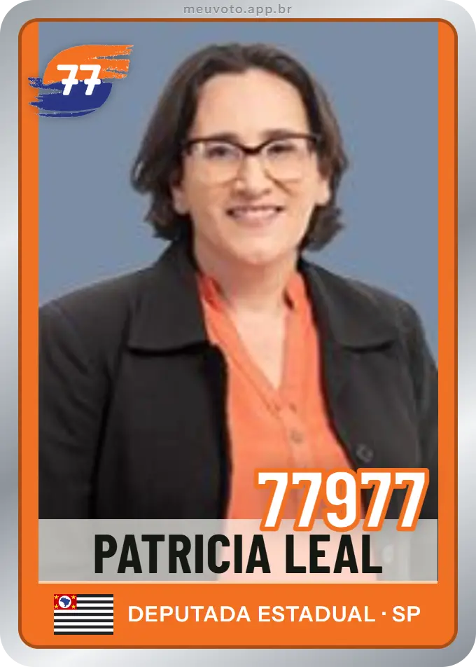 Carta de Patricia Leal, número 77977, Solidariedade