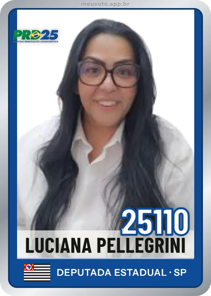 Carta de Luciana Pellegrini, número 25110, PRD
