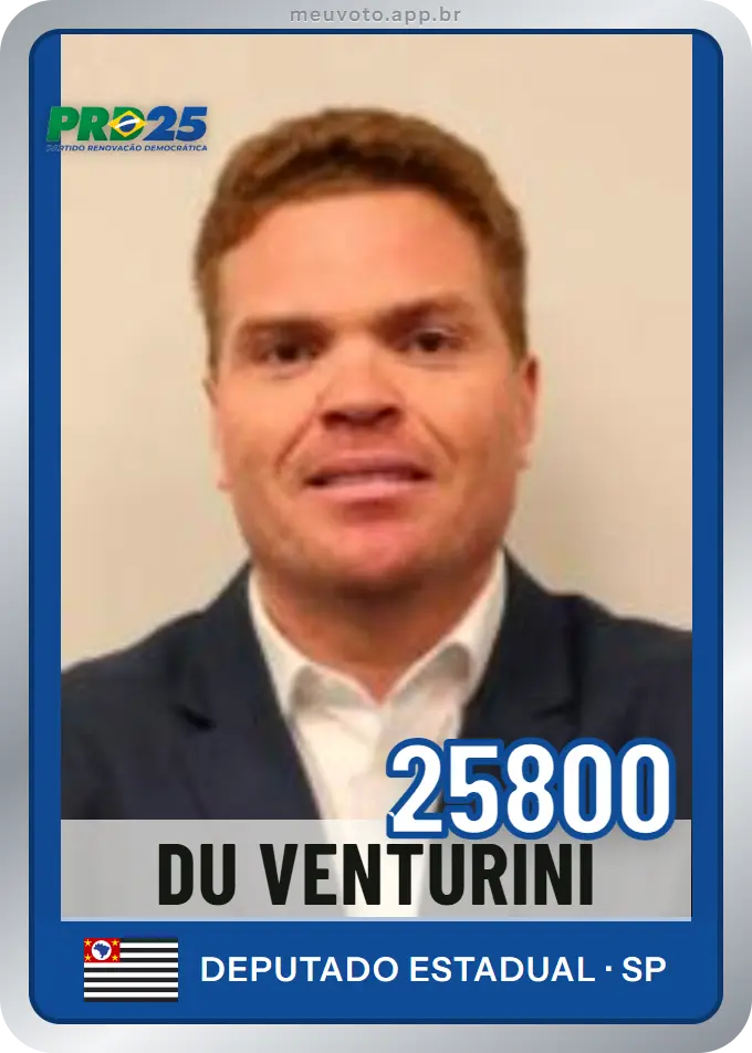 Carta de Du Venturini, número 25800, PRD