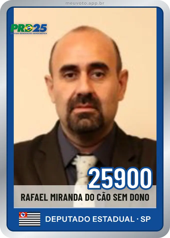 Carta de Rafael Miranda do Cão Sem Dono, número 25900, PRD