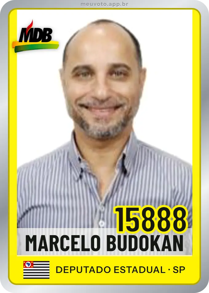Carta de Marcelo Budokan, número 15888, MDB