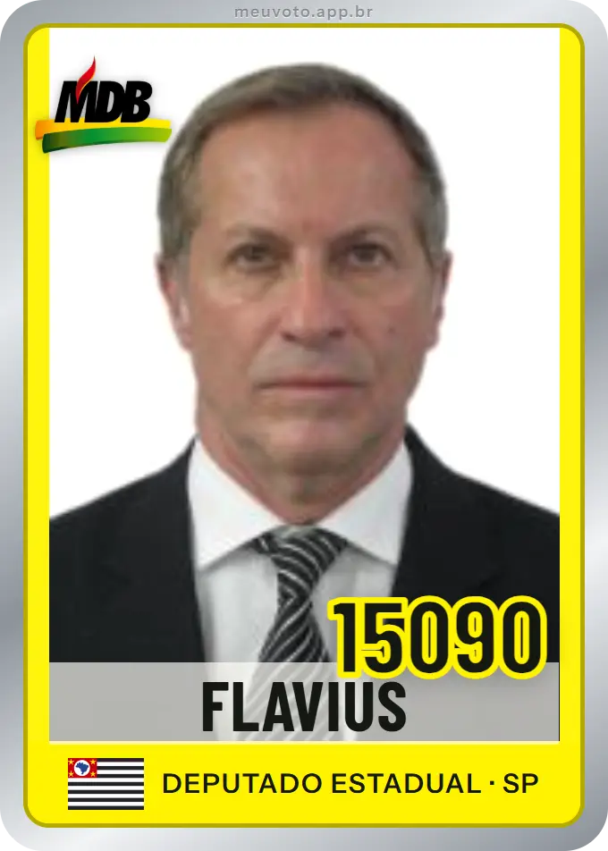 Carta de Flavius, número 15090, MDB