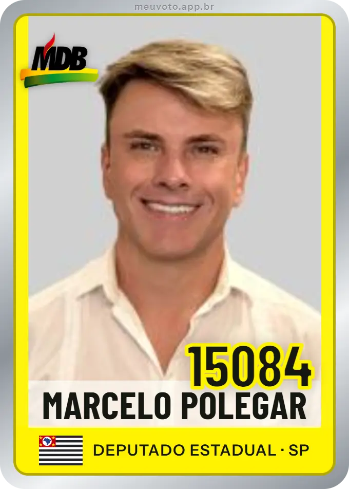 Carta de Marcelo Polegar, número 15084, MDB
