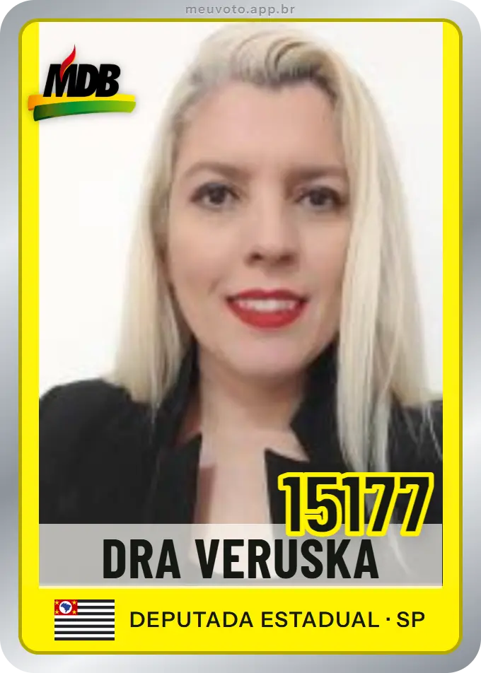 Carta de Dra Veruska, número 15177, MDB