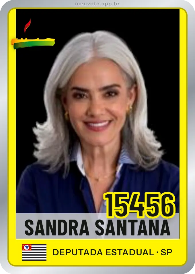 Carta de Sandra Santana, número 15456, MDB