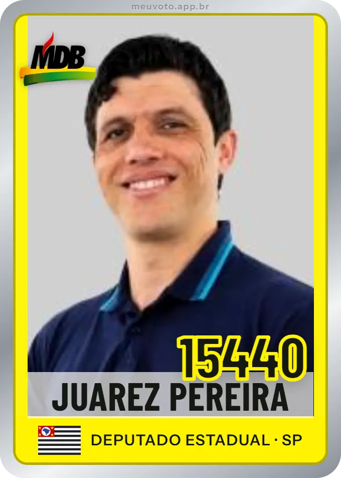 Carta de Juarez Pereira, número 15440, MDB