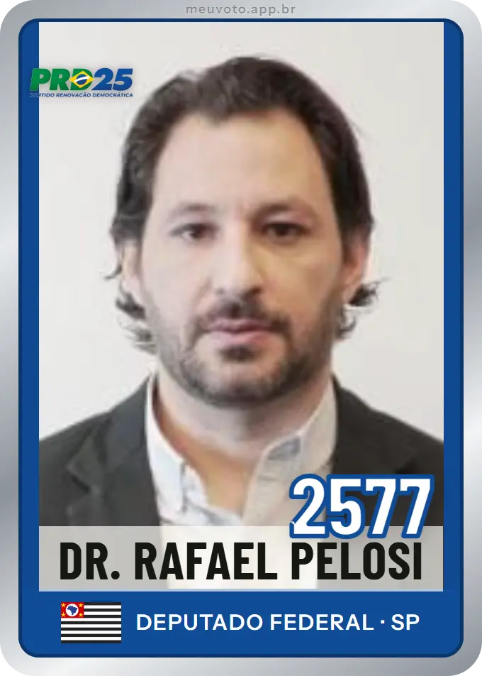 Carta de Dr. Rafael Pelosi, número 2577, PRD