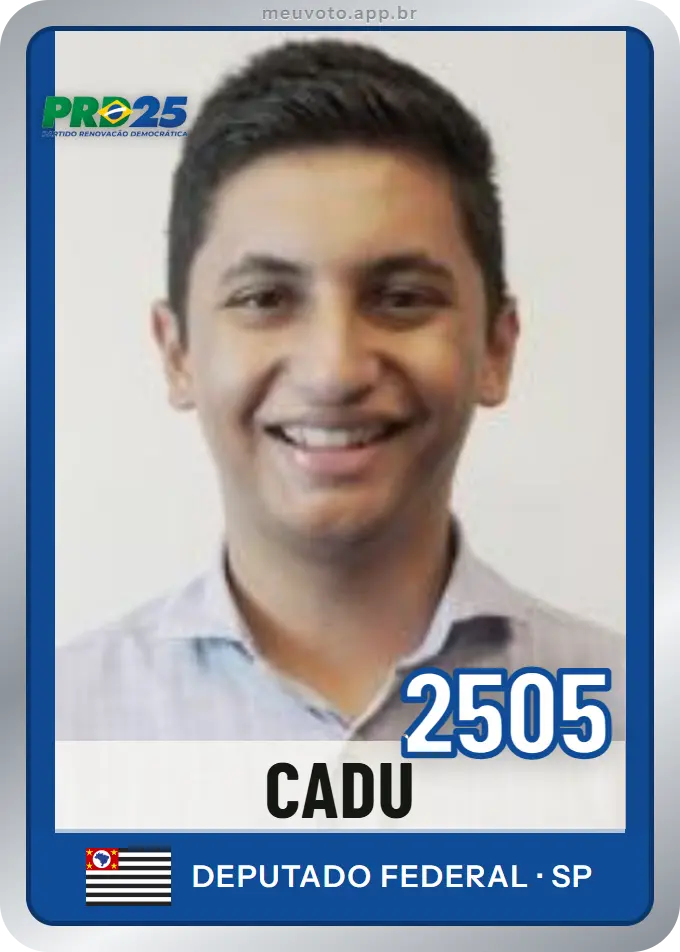 Carta de Cadu, número 2505, PRD