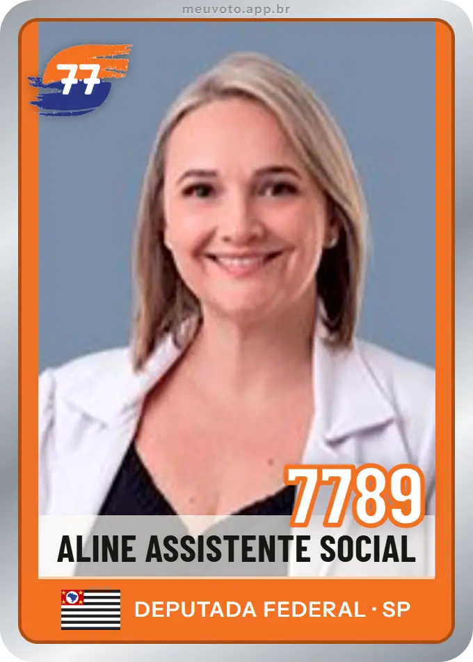 Carta de Aline Assistente Social, número 7789, Solidariedade