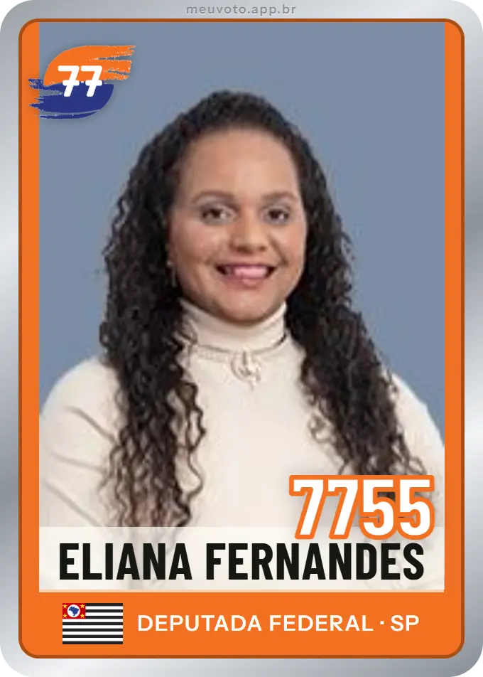 Carta de Eliana Fernandes, número 7755, Solidariedade