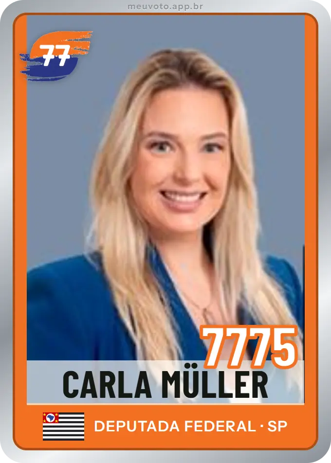 Carta de Carla Müller, número 7775, Solidariedade
