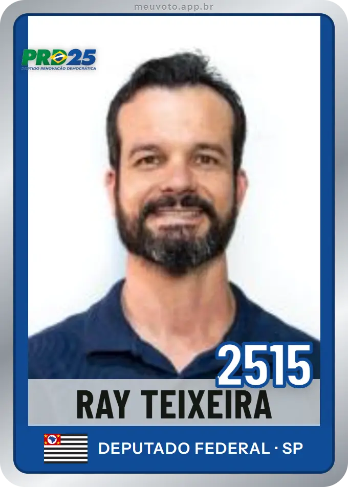 Carta de Ray Teixeira, número 2515, PRD