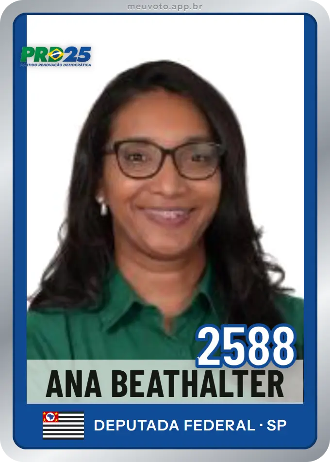 Carta de Ana Beathalter, número 2588, PRD