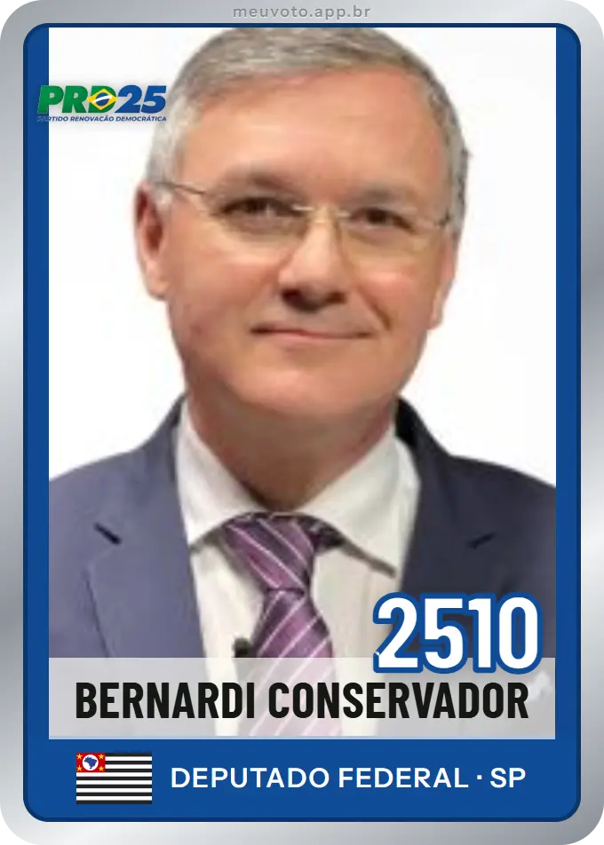 Carta de Bernardi Conservador, número 2510, PRD