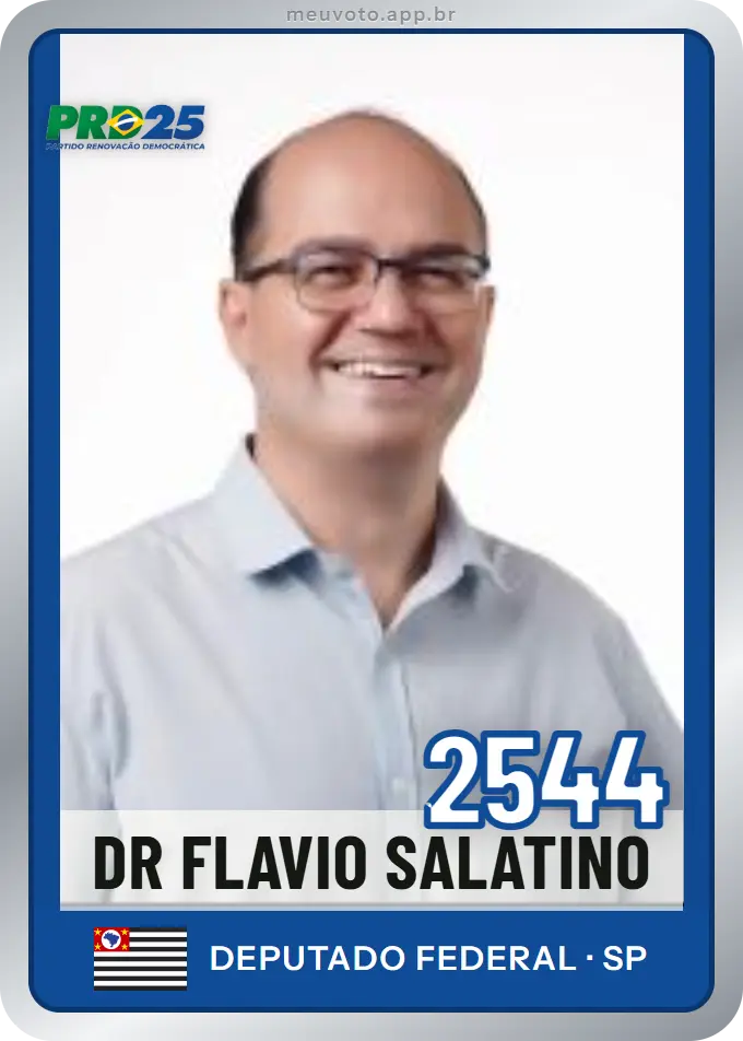 Carta de Dr Flavio Salatino, número 2544, PRD