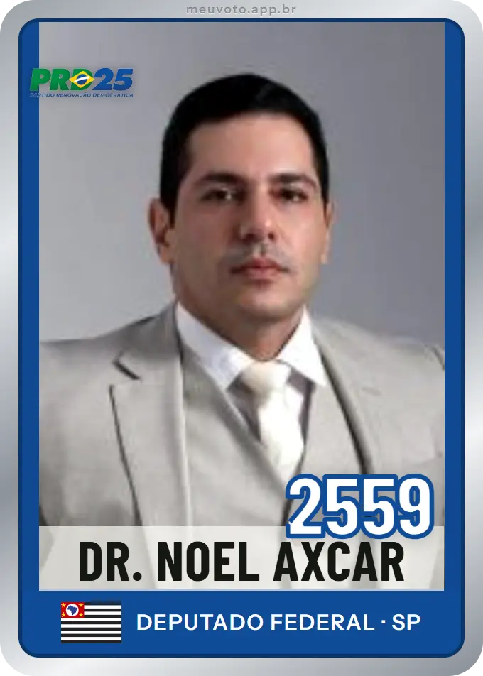 Carta de Dr. Noel Axcar, número 2559, PRD