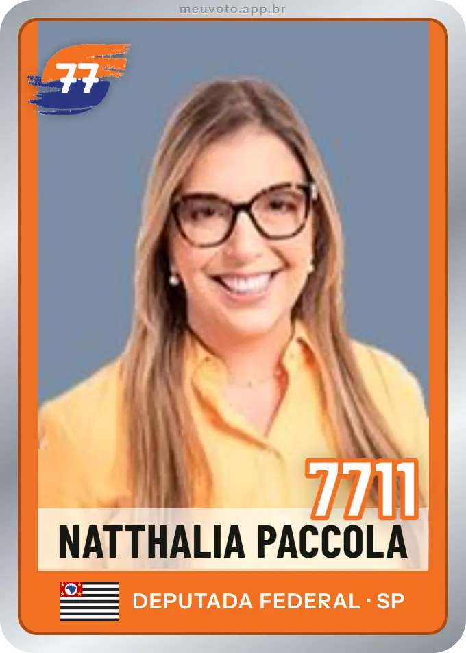 Carta de Natthalia Paccola, número 7711, Solidariedade