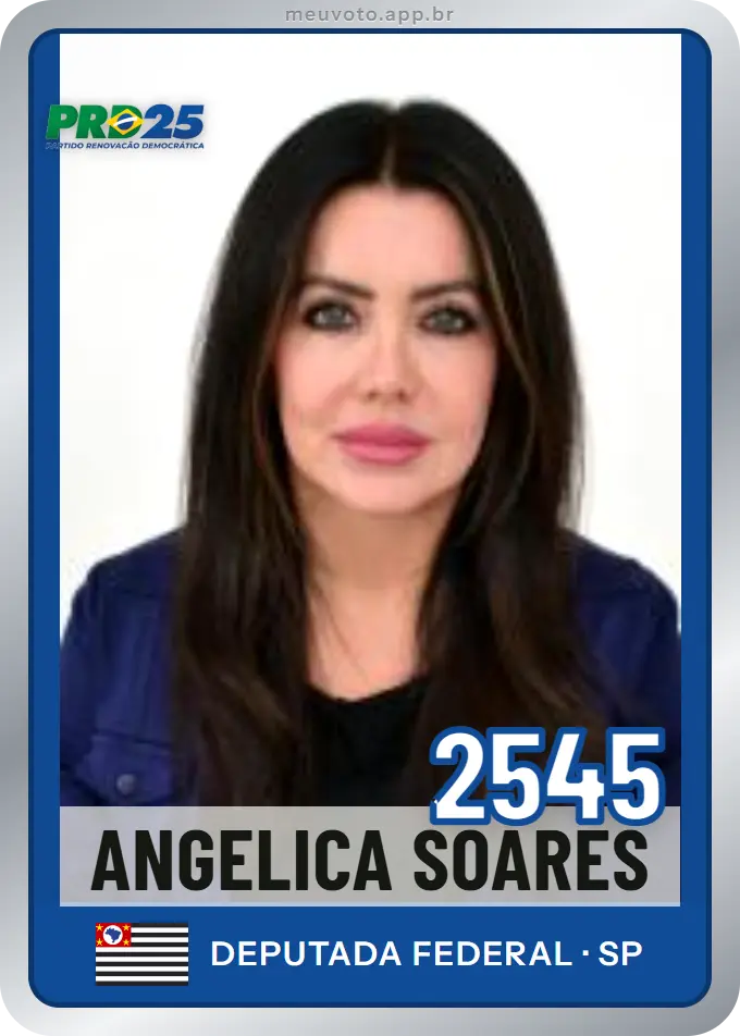 Carta de Angelica Soares, número 2545, PRD