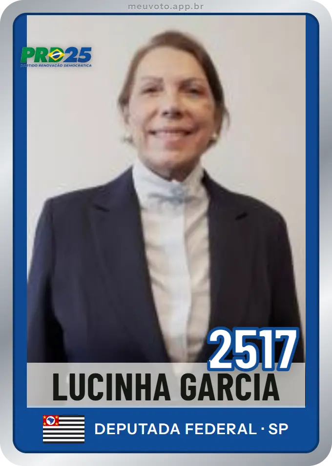 Carta de Lucinha Garcia, número 2517, PRD