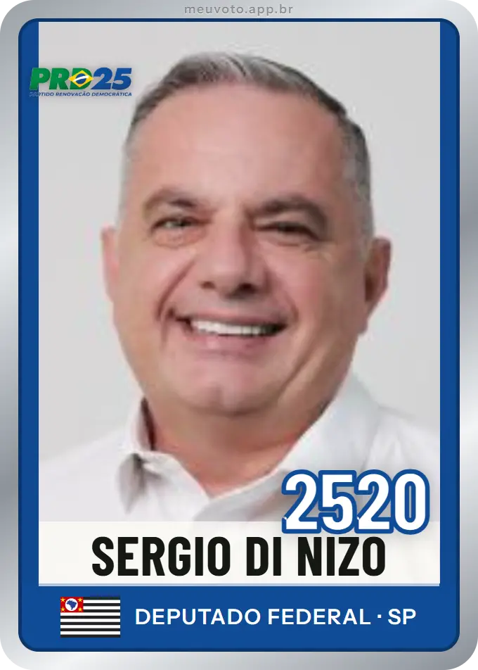 Carta de Sergio di Nizo, número 2520, PRD