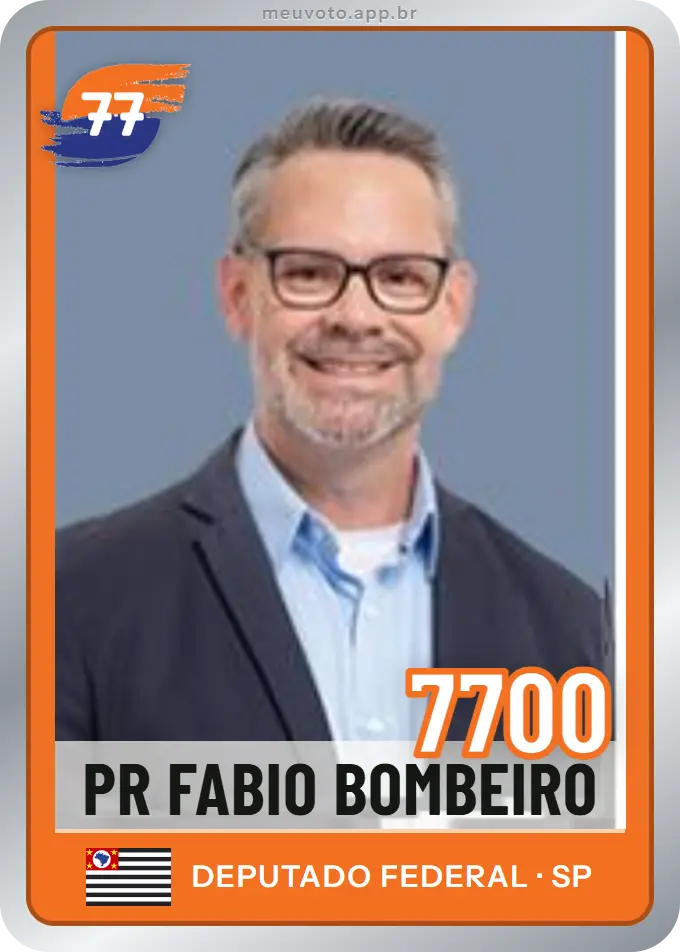 Carta de Pr Fabio Bombeiro, número 7700, Solidariedade