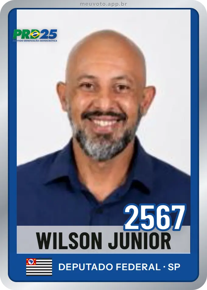 Carta de Wilson Junior, número 2567, PRD
