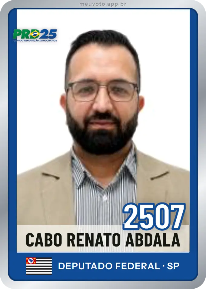 Carta de Cabo Renato Abdala, número 2507, PRD