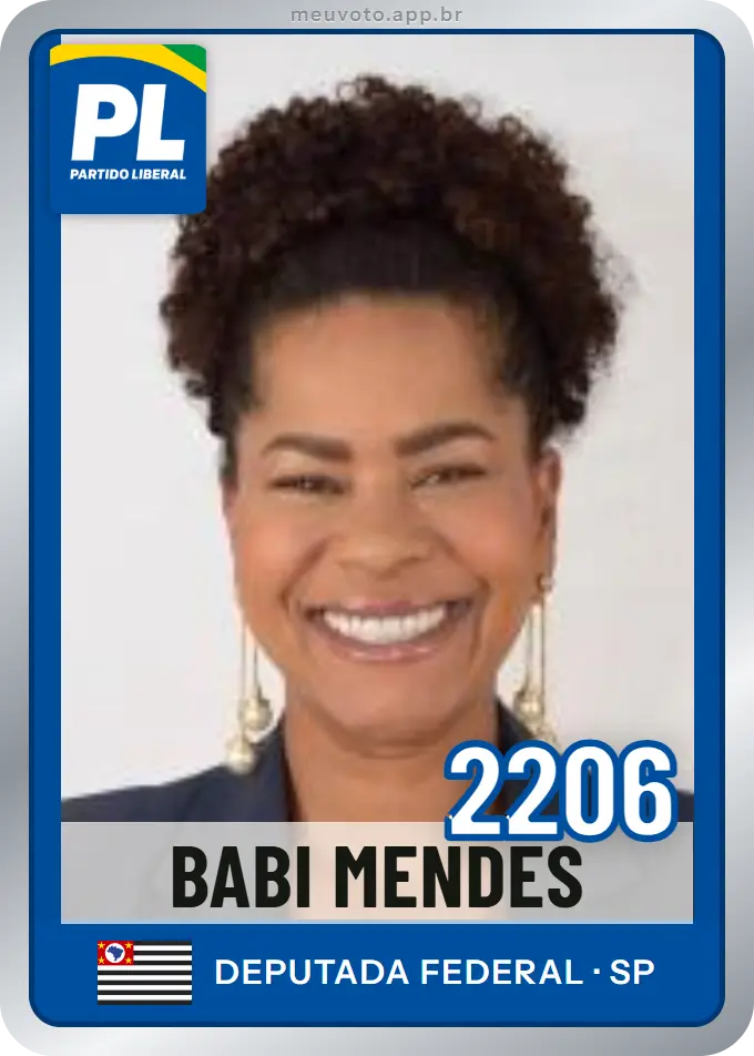 Carta de Babi Mendes, número 2206, PL