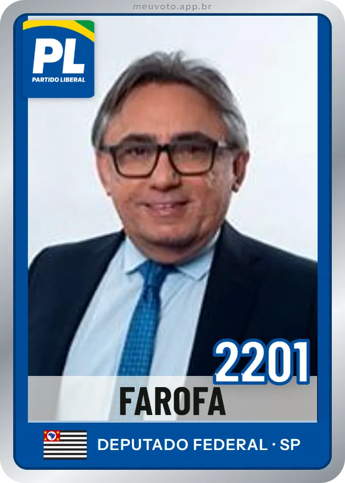 Carta de Farofa, número 2201, PL