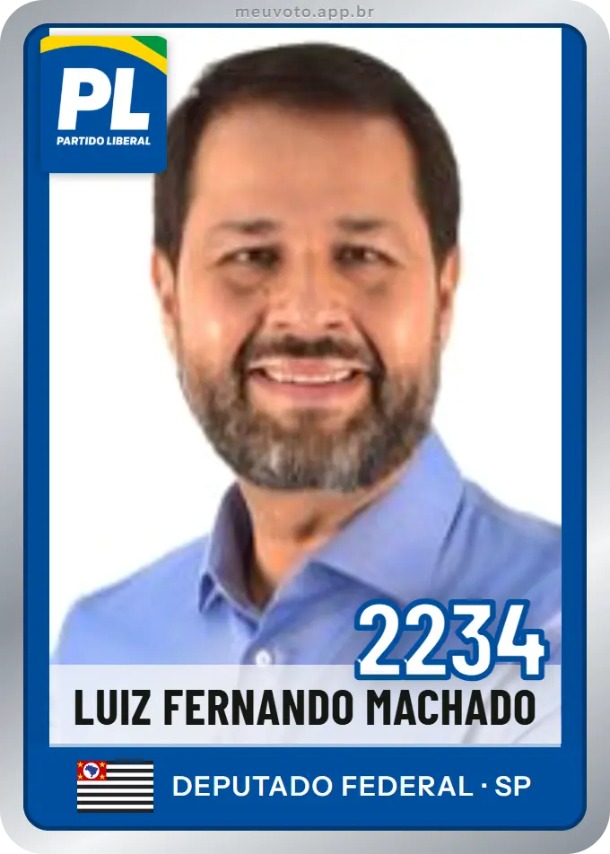 Carta de Luiz Fernando Machado, número 2234, PL