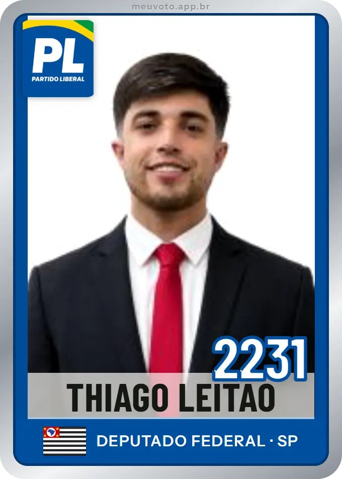 Carta de Thiago Leitão, número 2231, PL