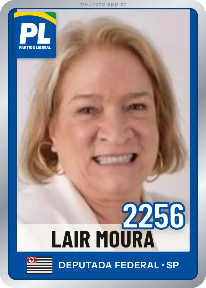 Carta de Lair Moura, número 2256, PL